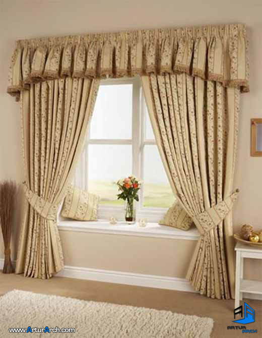 دکوراسیون منزل، نقش بسیار مهم پرده در دکوراسیون -Curtain-Design