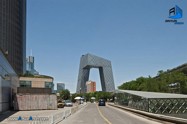 CCTV-building-معماری ساختمان  CCTV